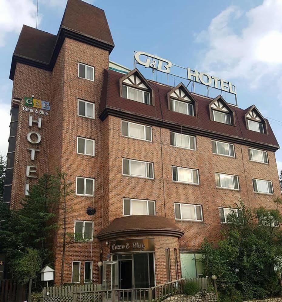 กรีน แอนด์ บลู โฮเต็ล Motel พยองซาง ภายนอก รูปภาพ